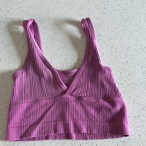 Urban outfitters seamless pink tank
